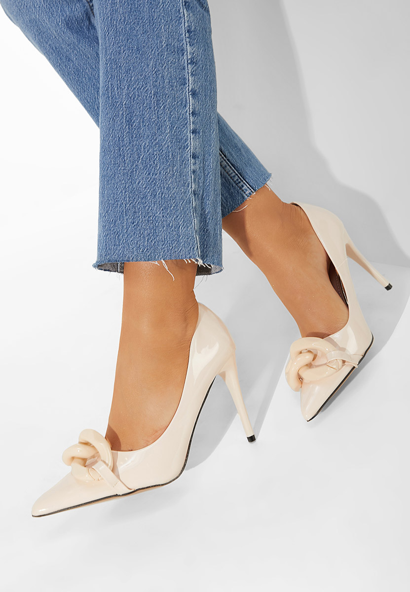 Beżowe szpilki Corrientes