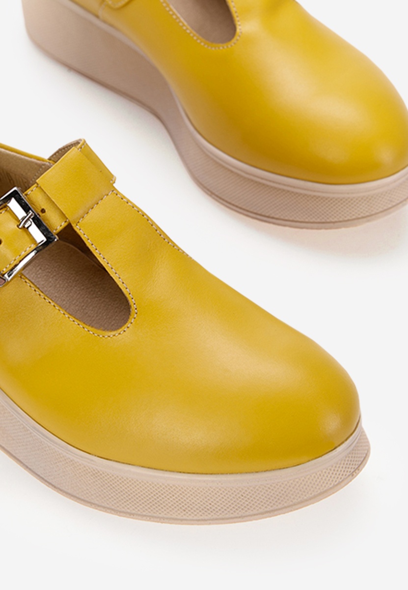  półbuty na platformie Gilena