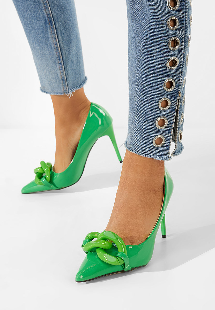 Zielone szpilki Corrientes