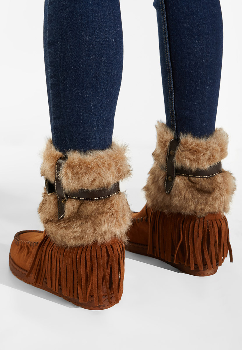 Camelowe zimowe buty damskie Pavia Camelowe zimowe buty damskie Pavia