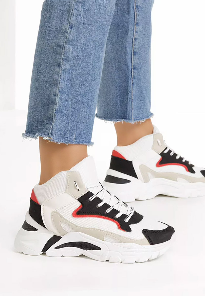Białe sneakersy damskie Sedonia