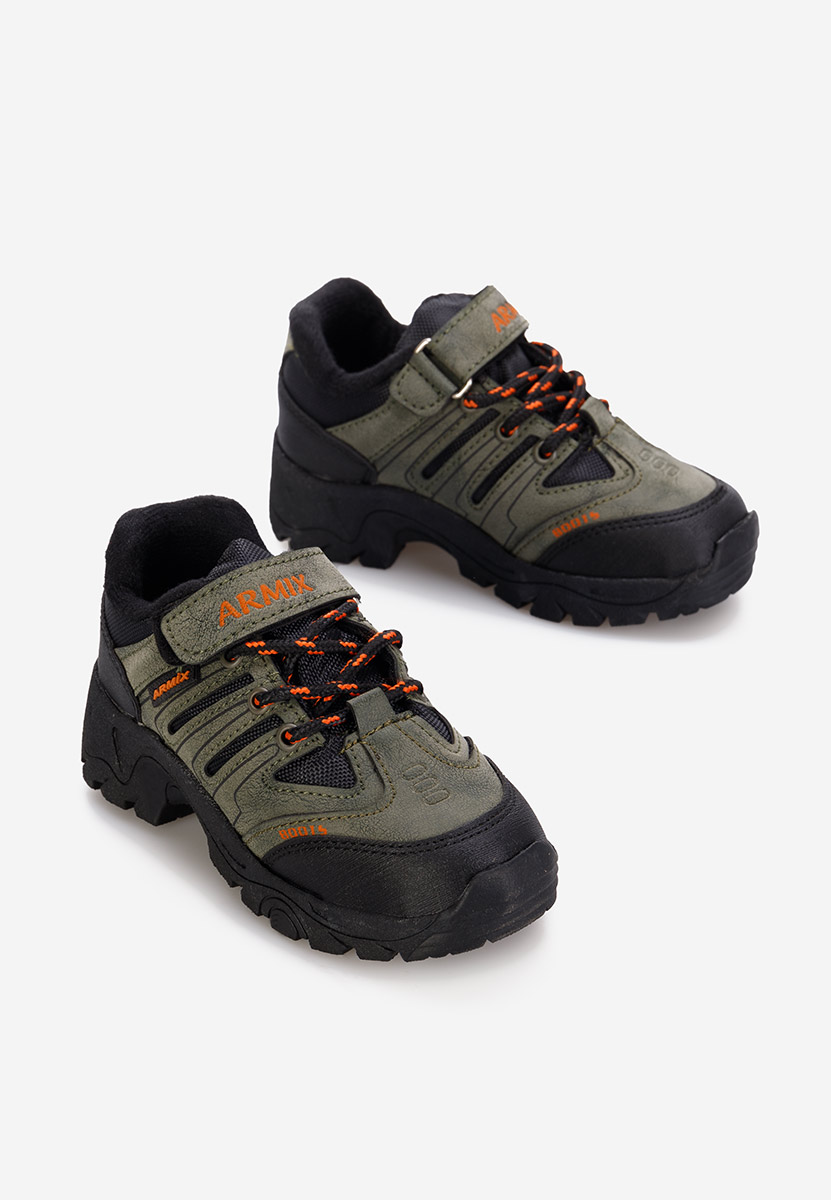 Zielone sneakersy chłopięce Campo