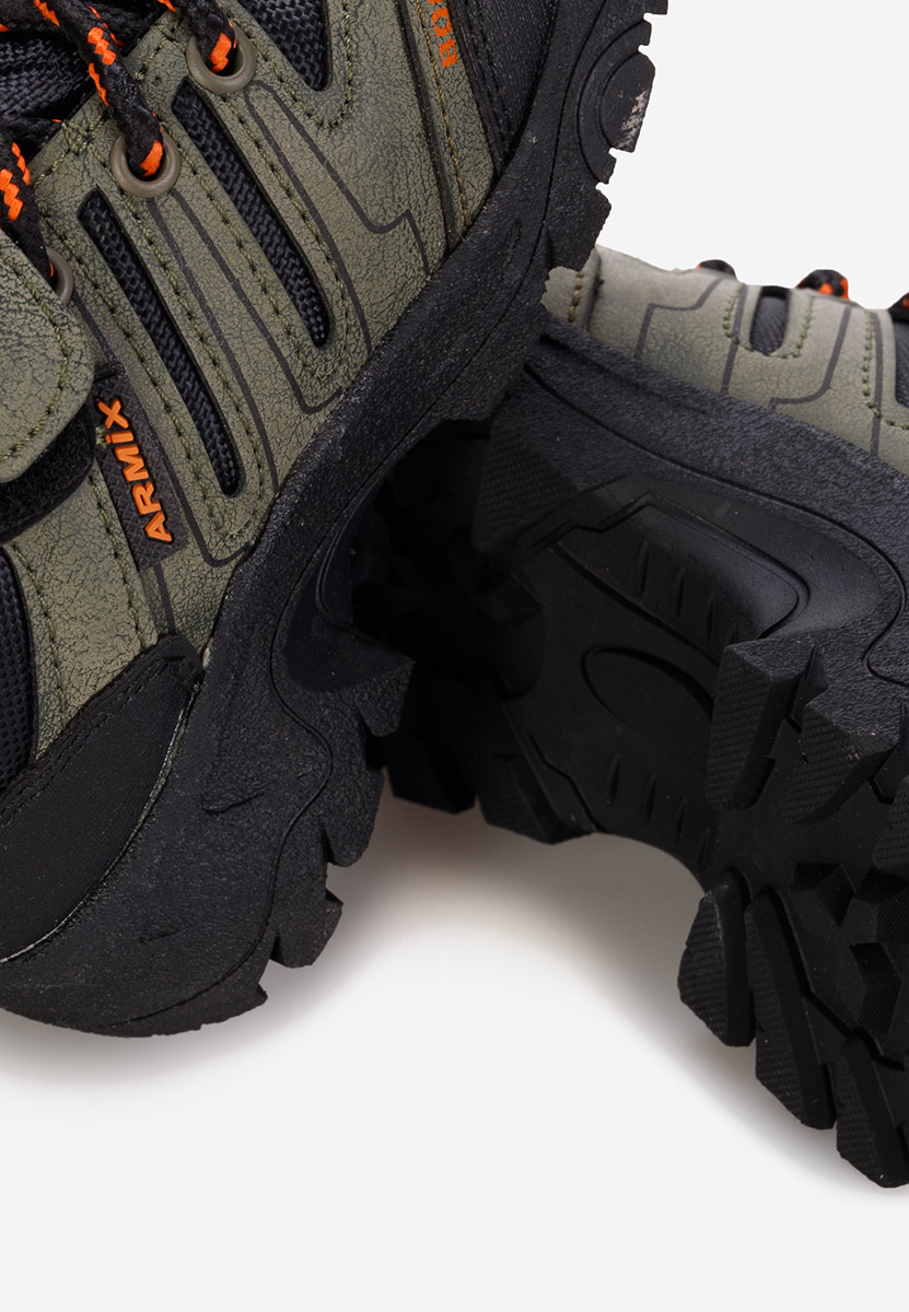 Zielone sneakersy chłopięce Campo