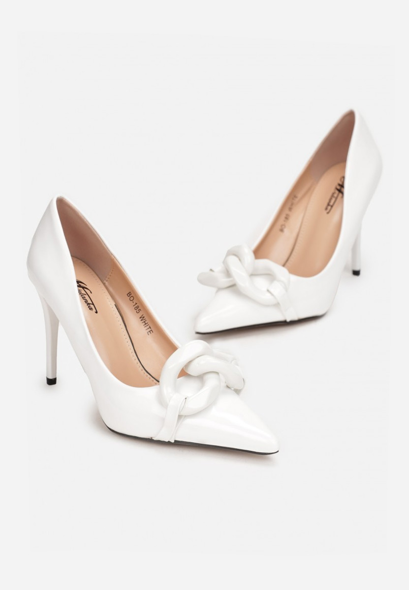 Białe szpilki Corrientes