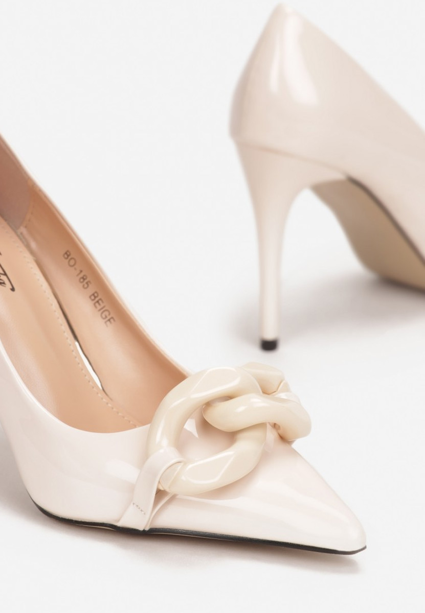 Beżowe szpilki Corrientes