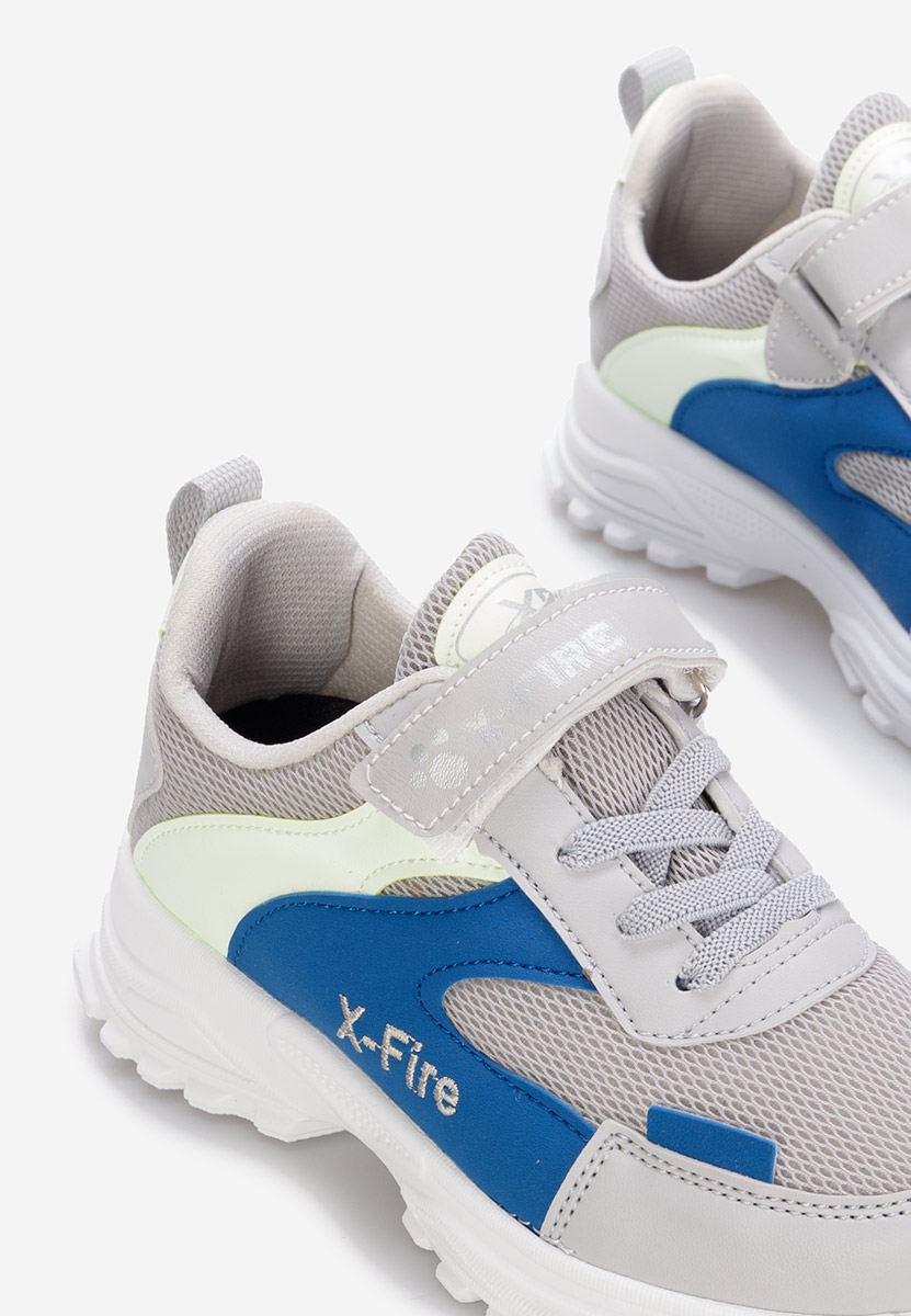Szare sneakersy chłopięce Menas B V2