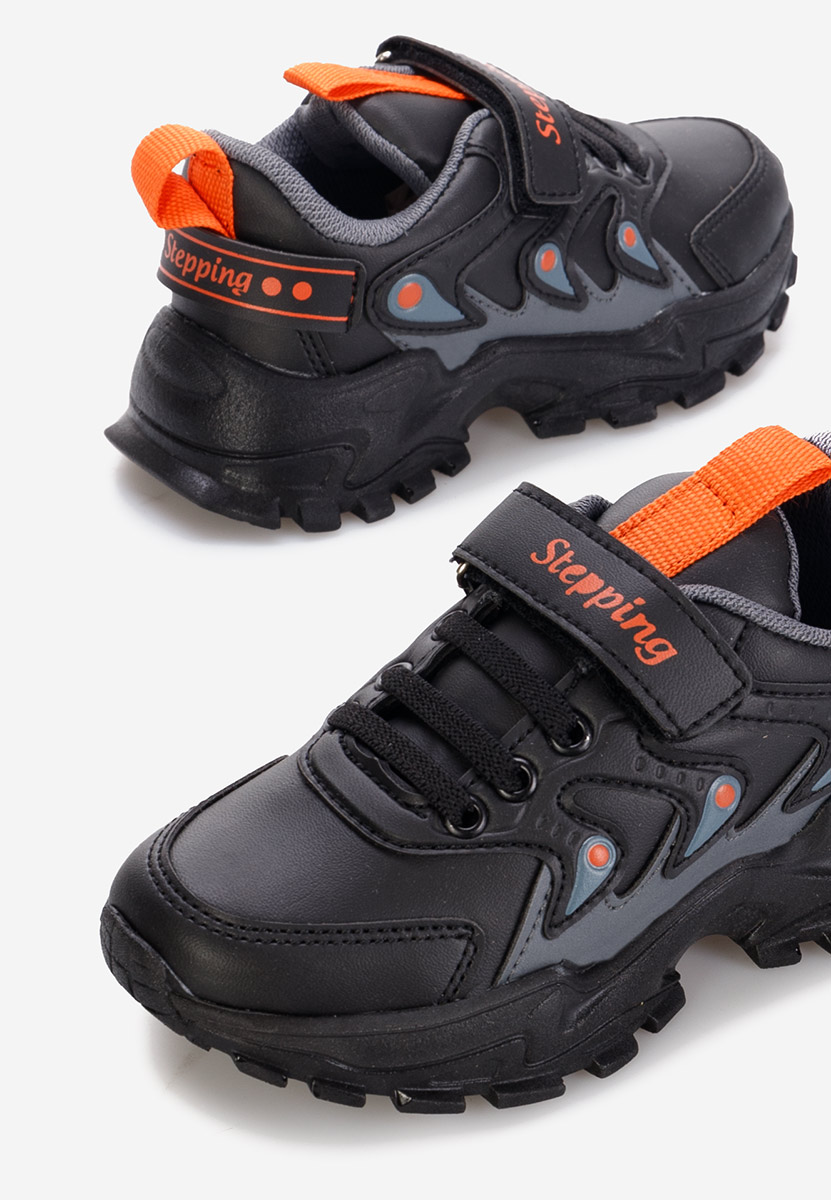 Czarne sneakersy dla dzieci Matea A V3
