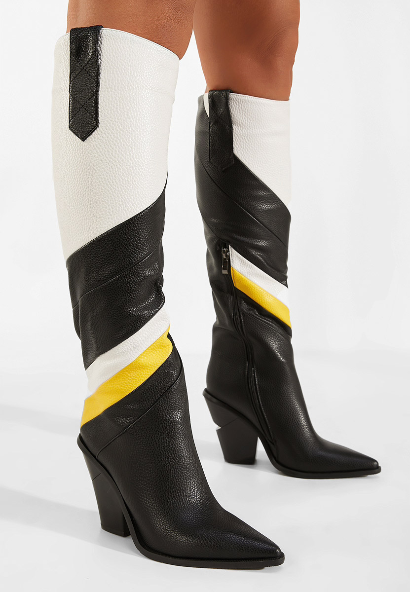 Wielokolorowy kozaki do kolan Marchena