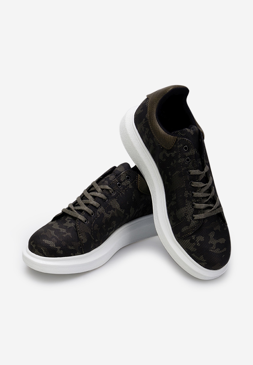 Khaki sneakersy męskie Ajaccio