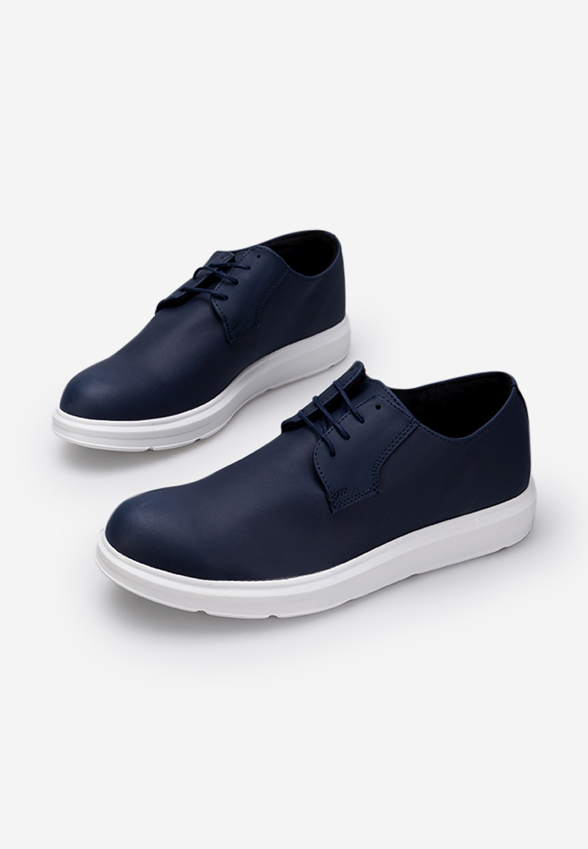 Niebieskie półbuty męskie Brest