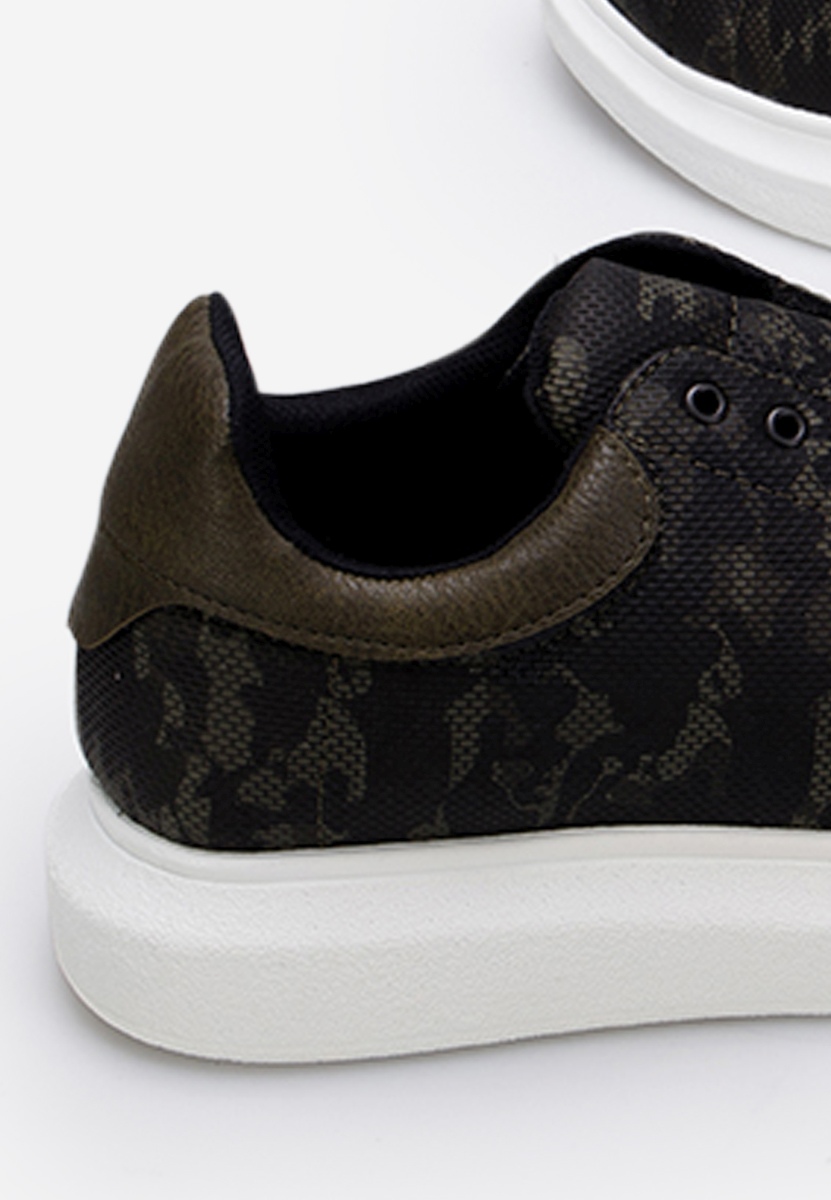 Khaki sneakersy męskie Ajaccio