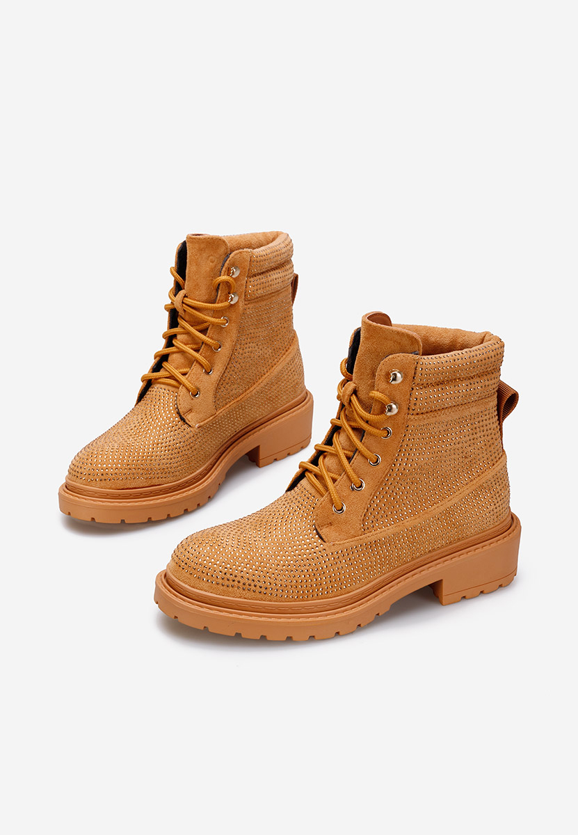 Camelowe trapery damskie Preta