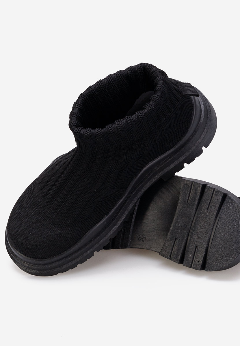 Czarne sneakersy dziewczęce Bounce B V5
