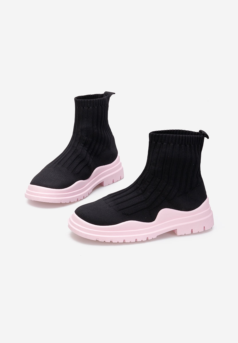 Czarne sneakersy dziewczęce Bounce B V2