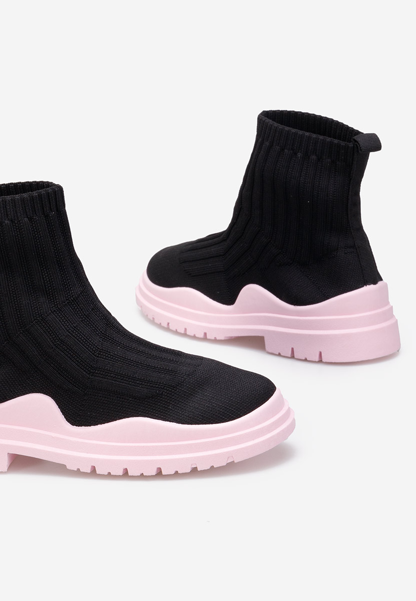 Czarne sneakersy dziewczęce Bounce B V2