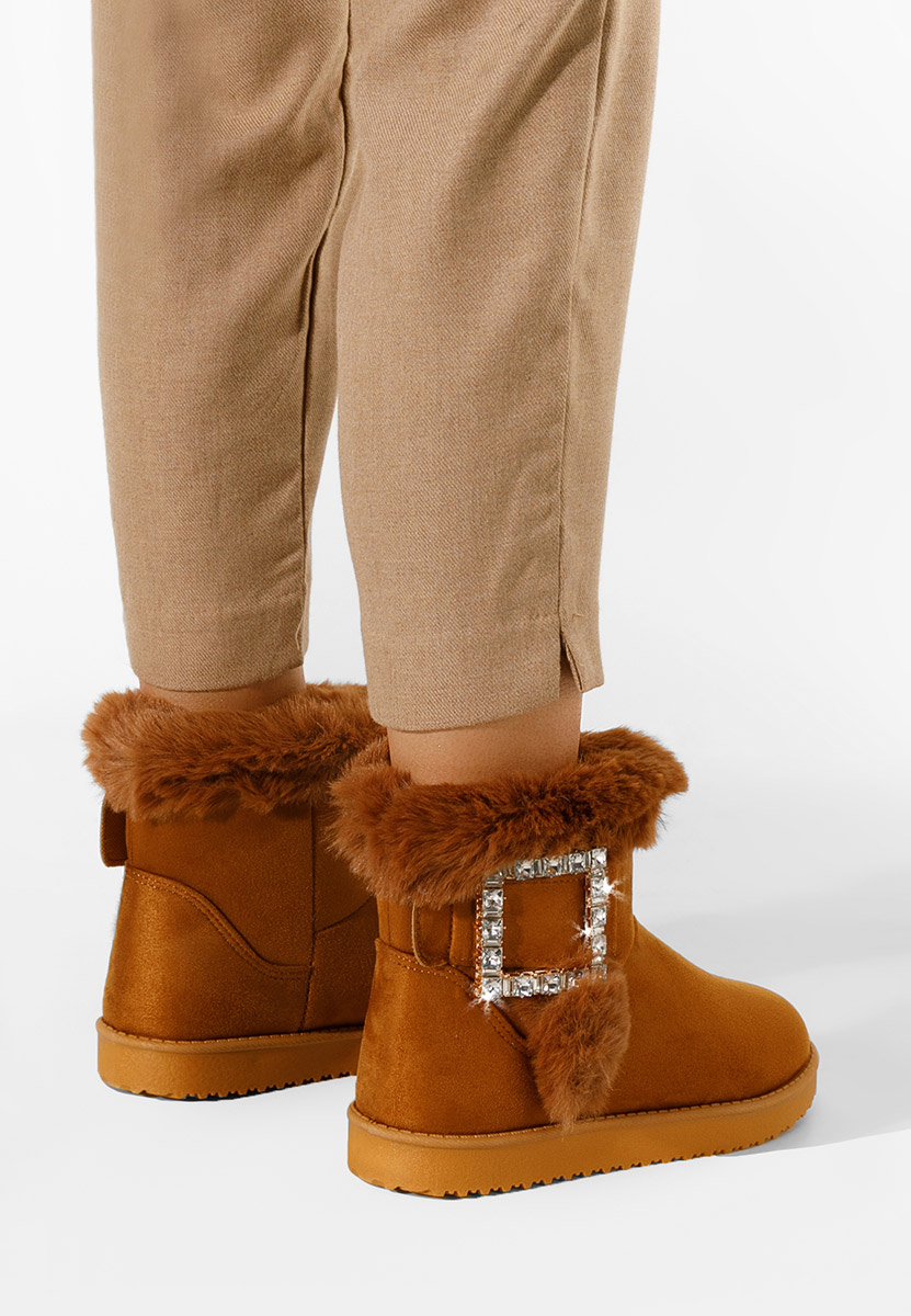 Camelowe kozaki damskie Noranda V2