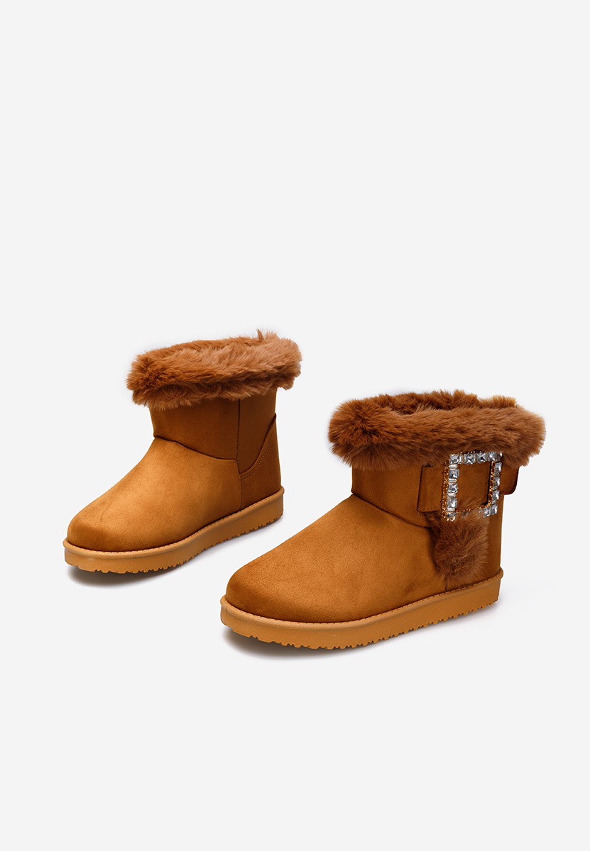 Camelowe kozaki damskie Noranda V2