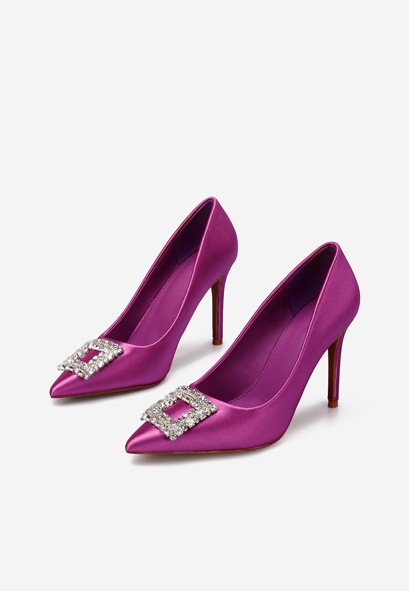 Fioletowe szpilki Leonida S