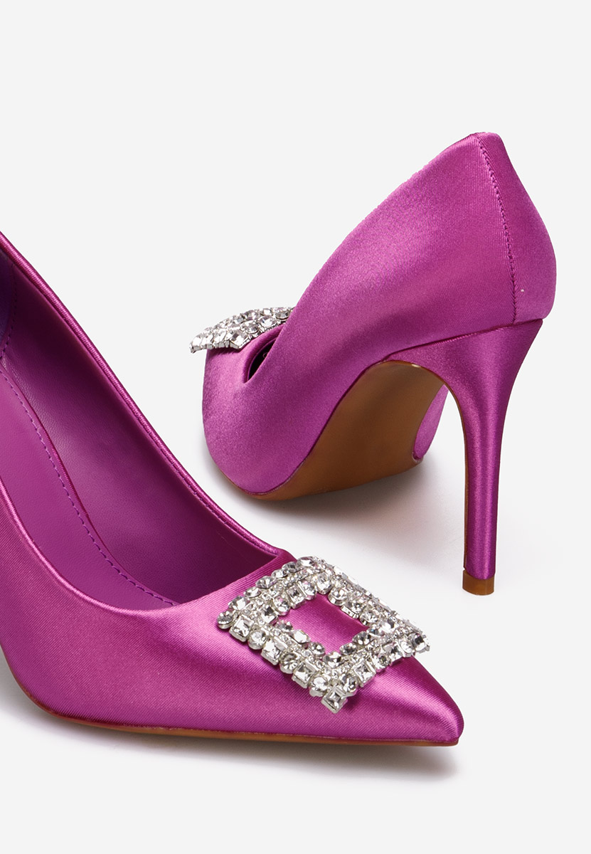 Fioletowe szpilki Leonida S