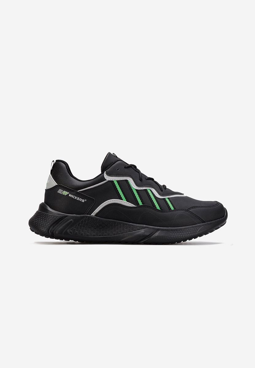 Czarne sneakersy męskie Catanzario V3