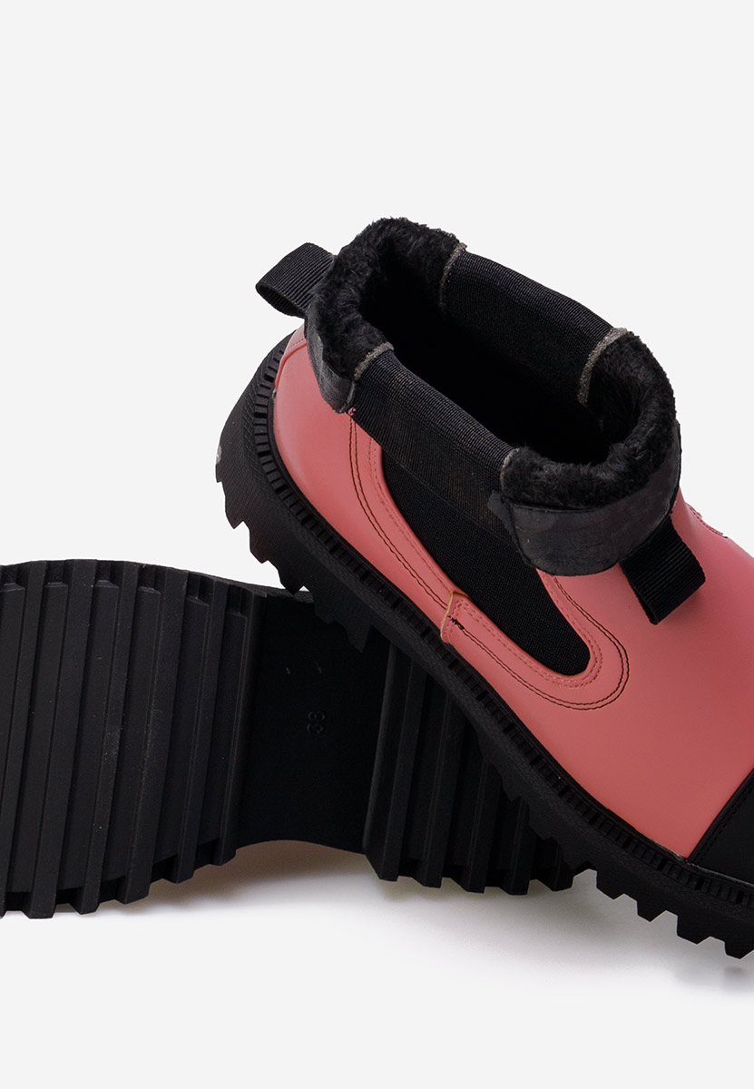 Różowe botki chelsea Zambia