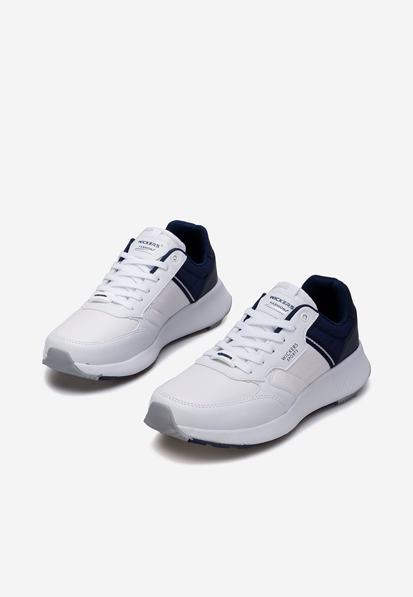 Białe sneakersy męskie Catanzaro