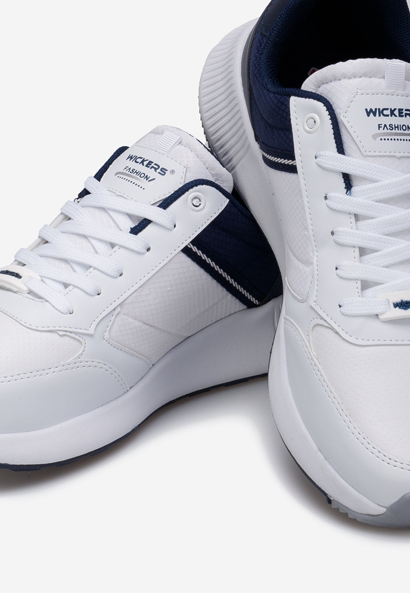 Białe sneakersy męskie Catanzaro