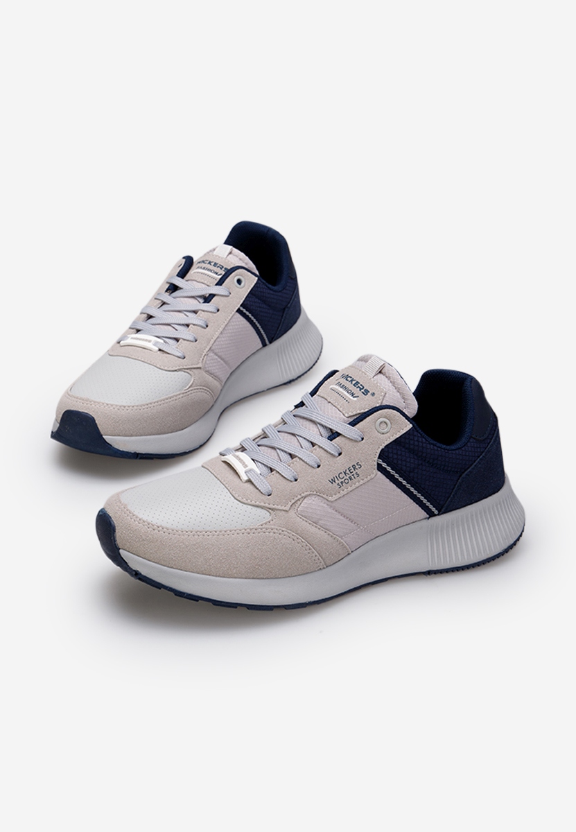 Beżowe sneakersy męskie Catanzaro