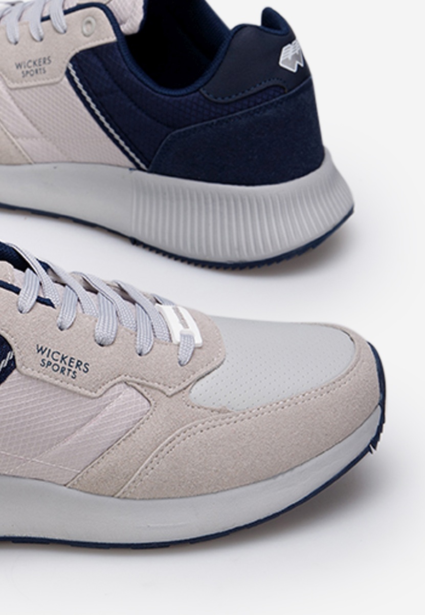 Beżowe sneakersy męskie Catanzaro