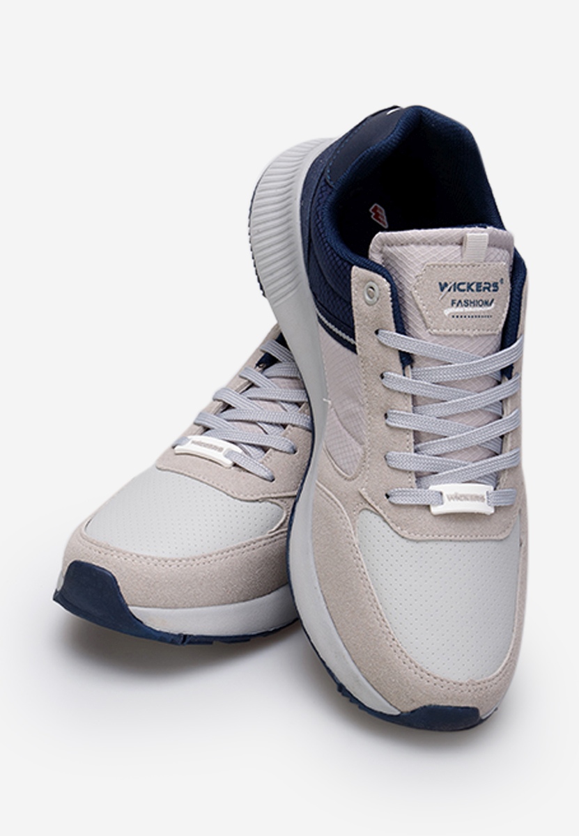 Beżowe sneakersy męskie Catanzaro