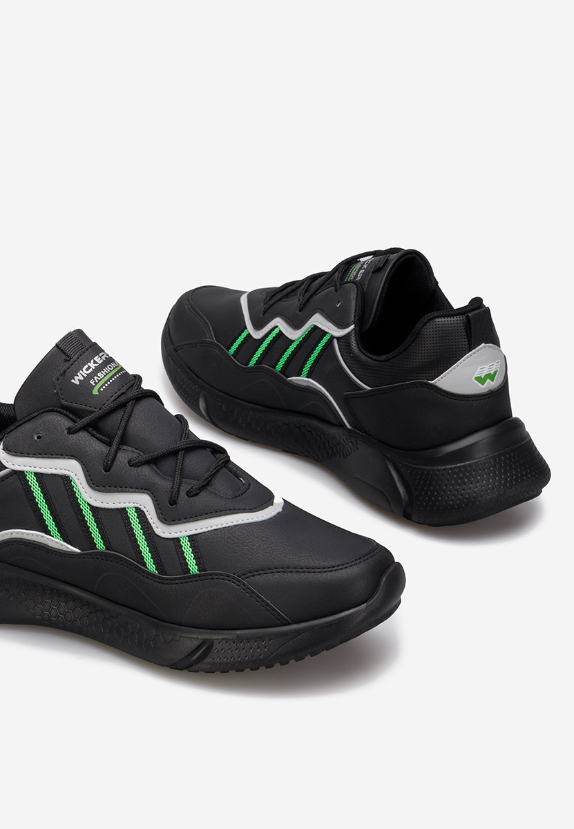 Czarne sneakersy męskie Catanzario V3