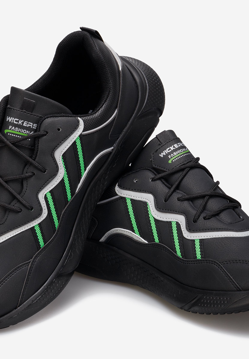 Czarne sneakersy męskie Catanzario V3