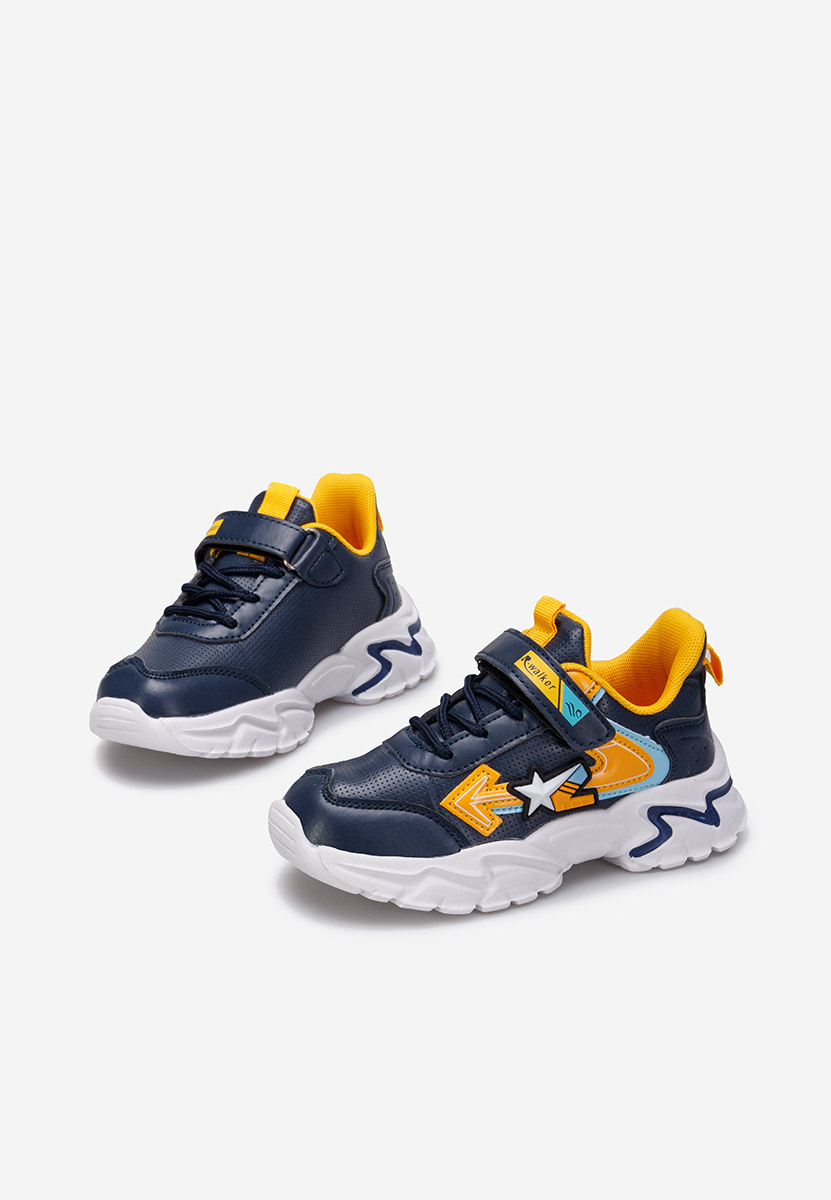 Granatowe sneakersy chłopięce Melford