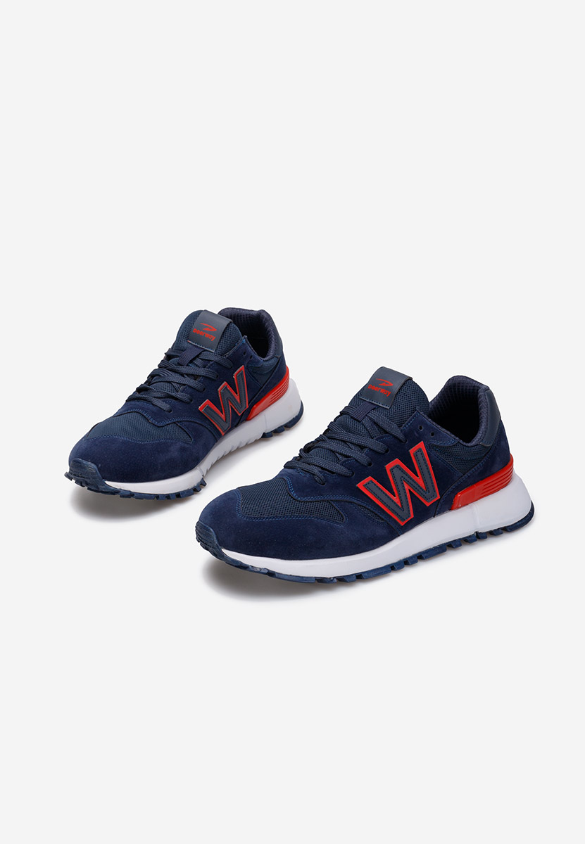 Niebieskie sneakersy męskie Hacho