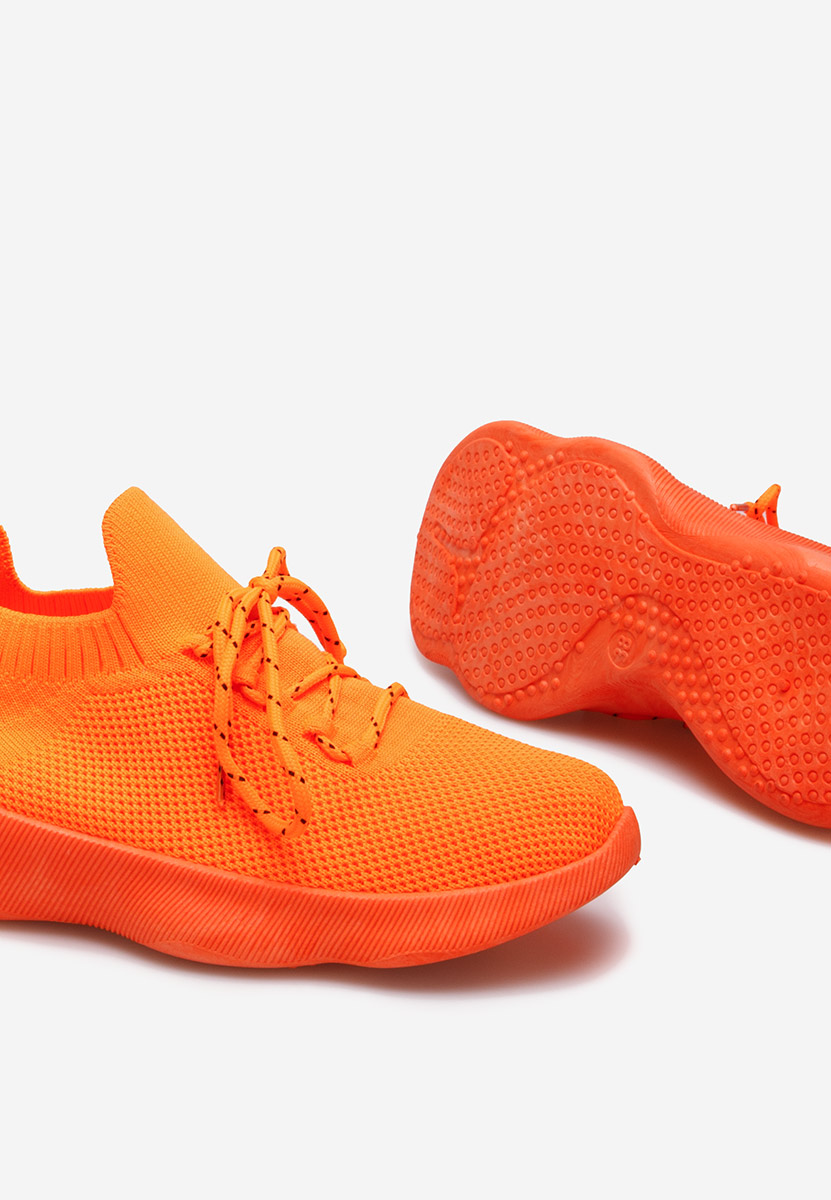Pomarańczowe buty sportowe damskie Marotti