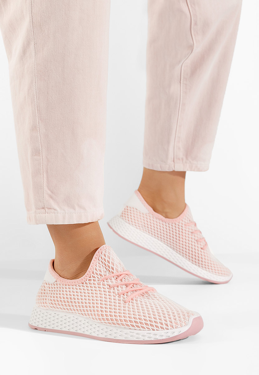 Różowe buty sportowe damskie Unlimited