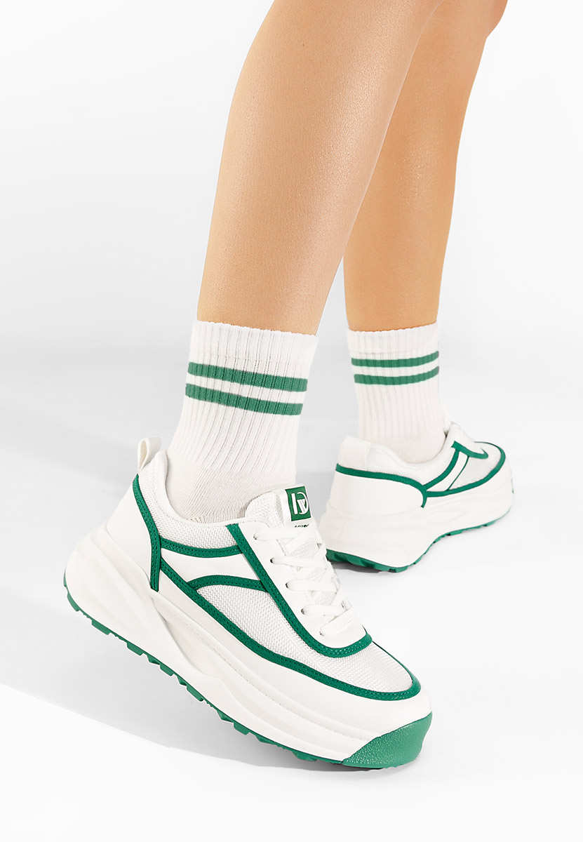 Białe sneakersy damskie Gilda  V3