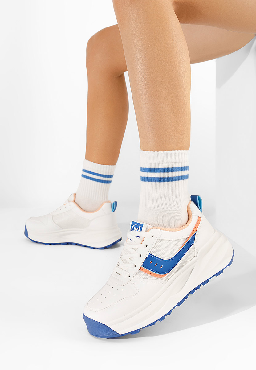 Białe sneakersy damskie Cassie  V4