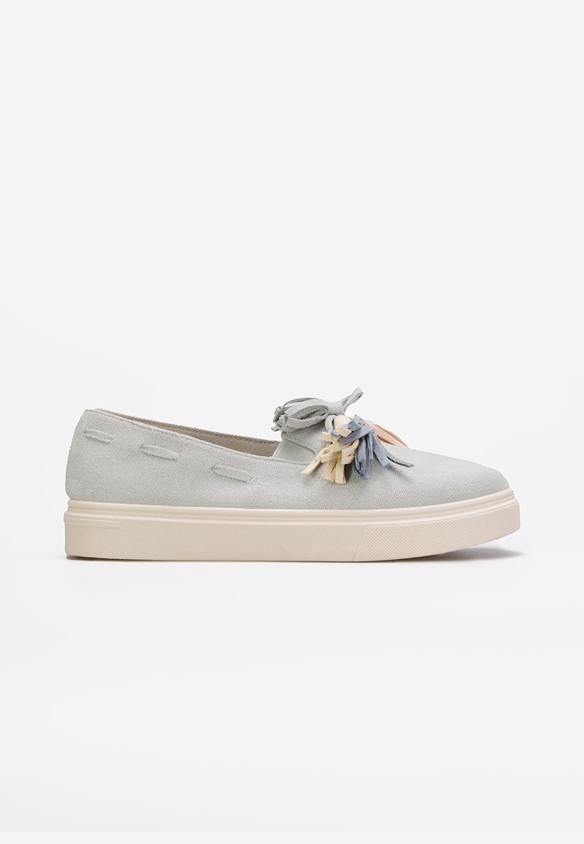 Szare espadryle damskie Graziela