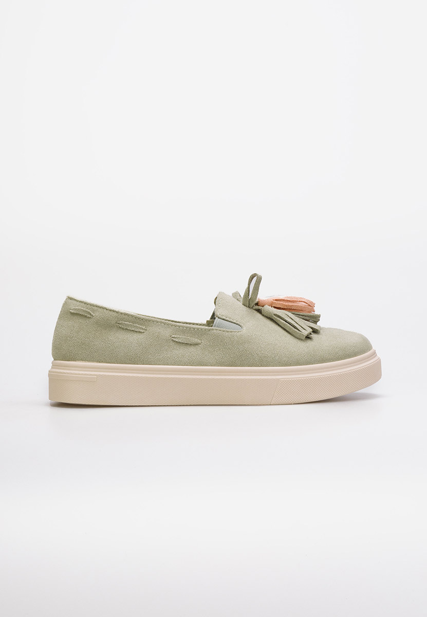 Zielone espadryle damskie Graziela