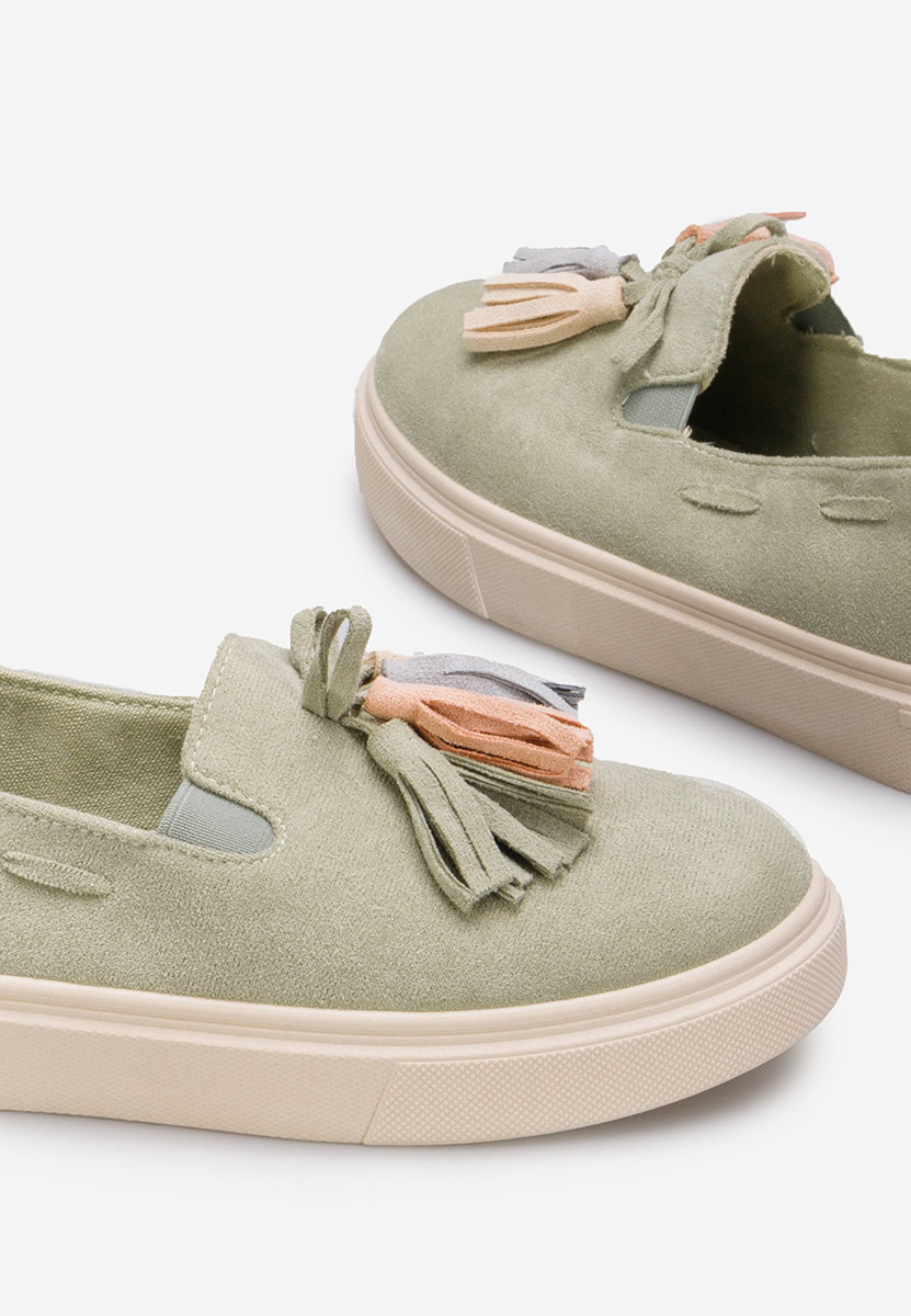 Zielone espadryle damskie Graziela