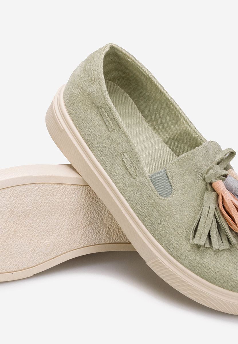 Zielone espadryle damskie Graziela
