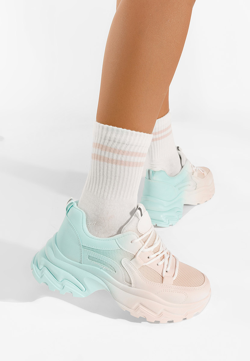 Wielokolorowy sneakersy damskie Chrystelle