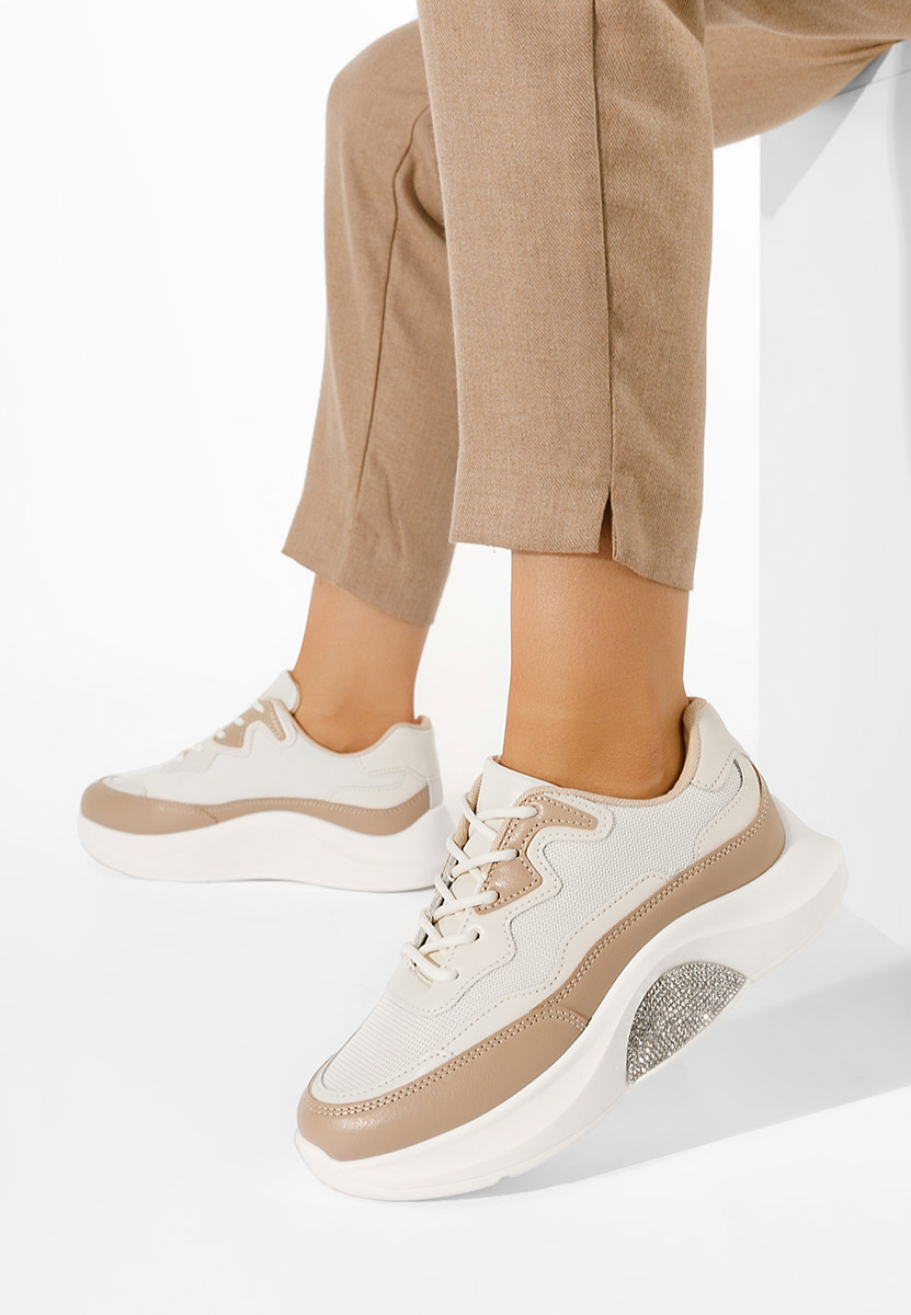 Białe sneakersy damskie Katya  V3