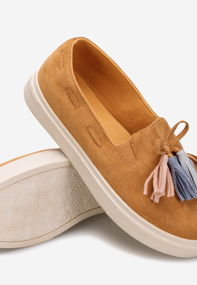 Camelowe espadryle damskie Graziela