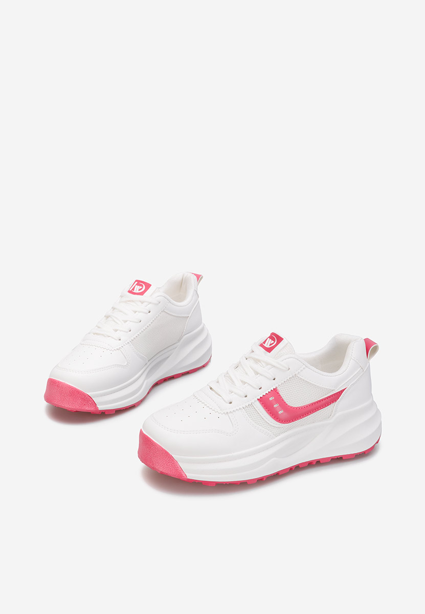 Białe sneakersy damskie Cassie