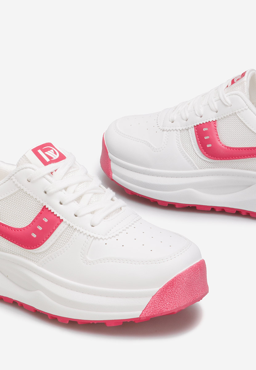 Białe sneakersy damskie Cassie