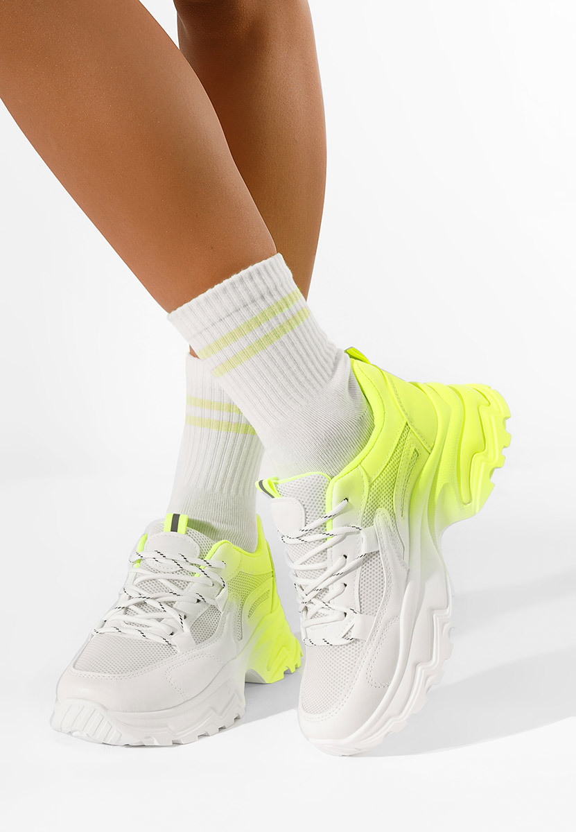 Białe sneakersy damskie Chrystelle  V2