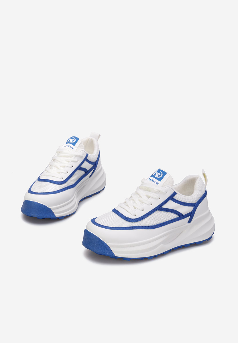 Białe sneakersy damskie Gilda