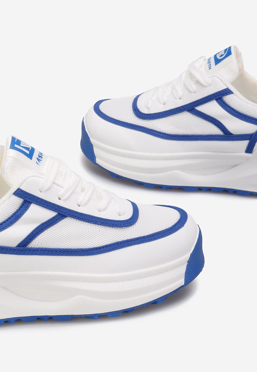 Białe sneakersy damskie Gilda